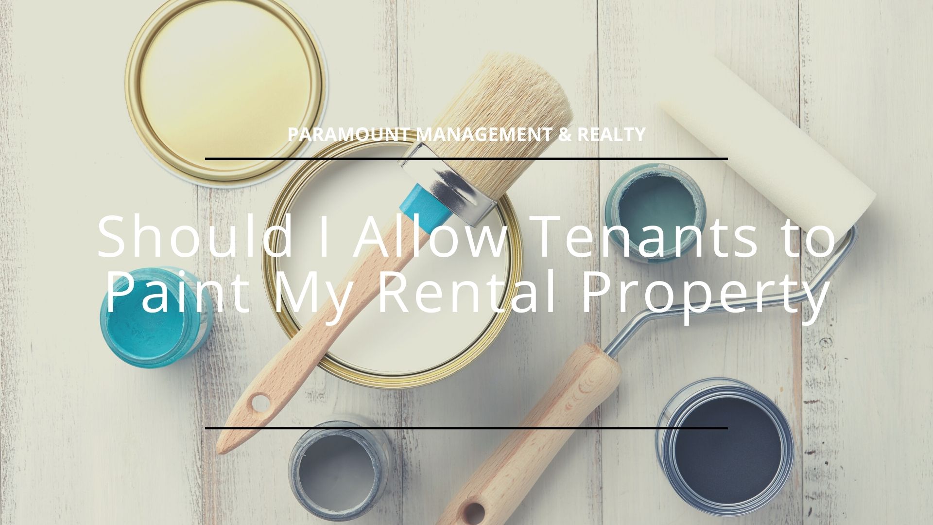 Should I Allow Tenants to Paint My Rental Property